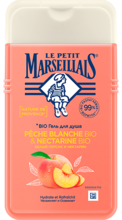 Le Petit Marseillais® BIO* Гель для душа «Белый персик и Нектарин», 250 мл